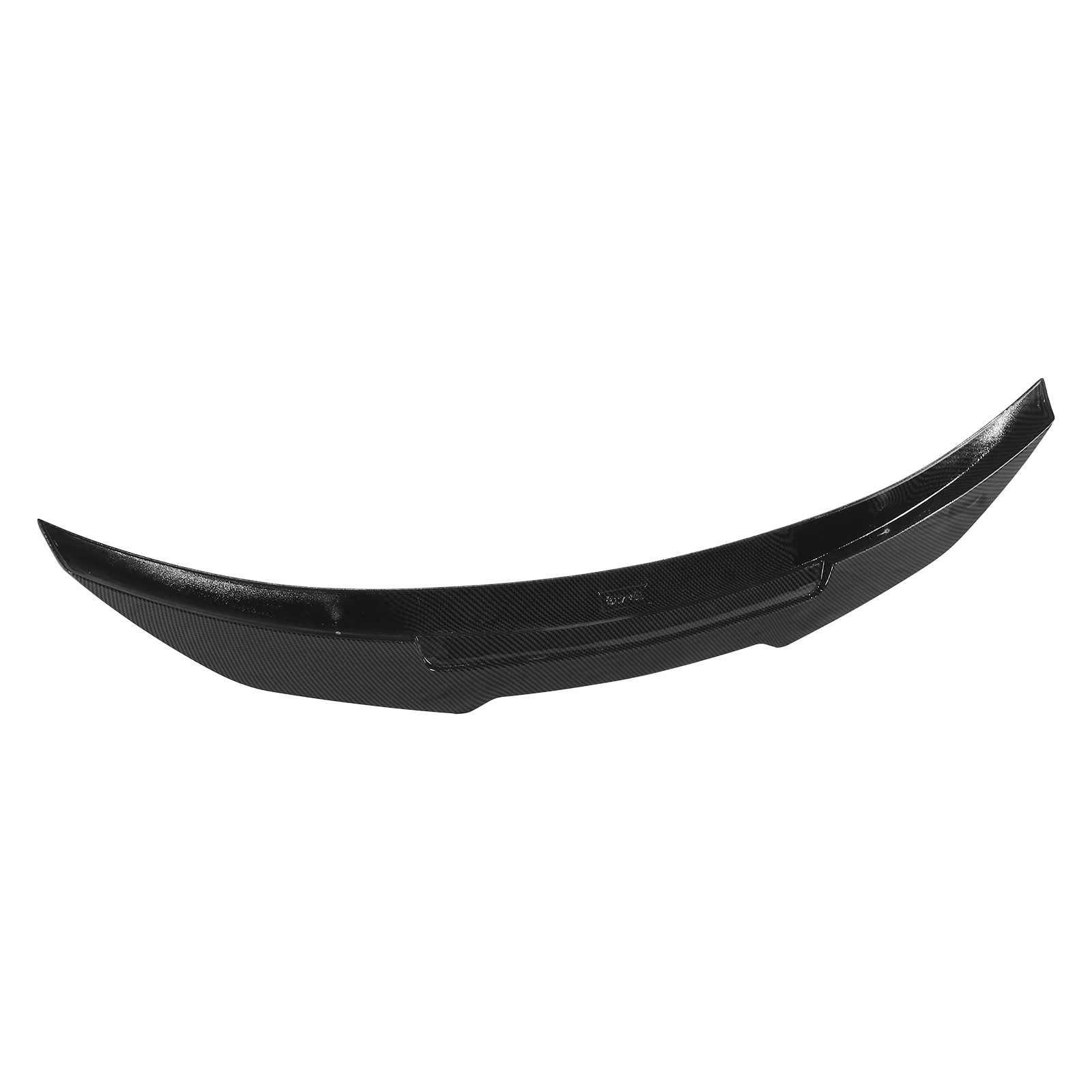 Rear Bumper Diffuser & Spoiler Wing Carbon Fiber Look Fit 2014-2017 Infiniti Q50