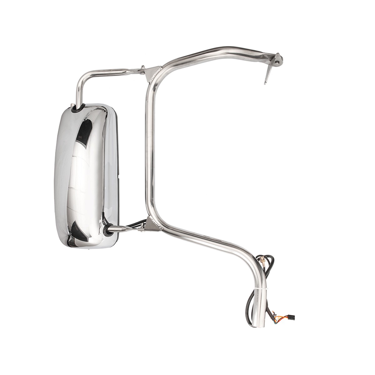 Chrome Power & Heated Door Mirror Assembly For Peterbilt 386 389 Passenger Side