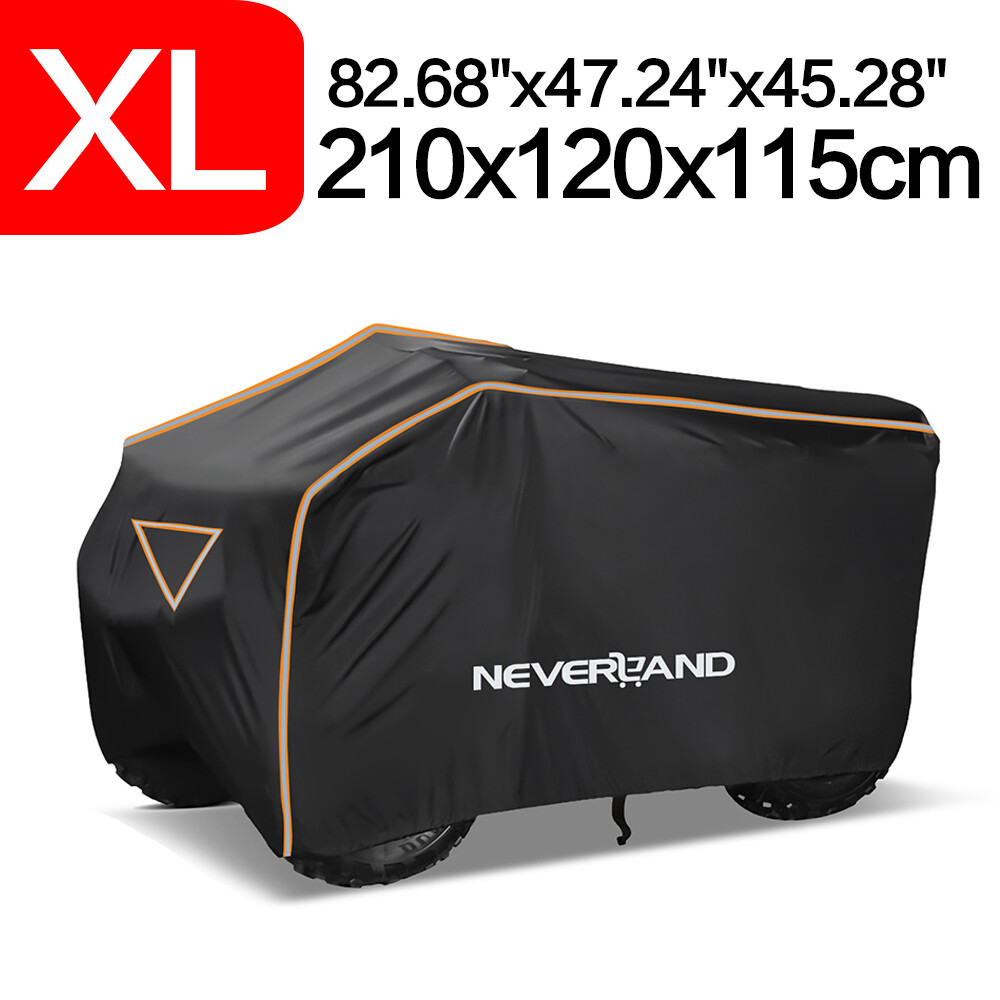 ATV Cover Waterproof Sun UV Dust Rain Snow Protector for Kawasaki Polaris Suzuki