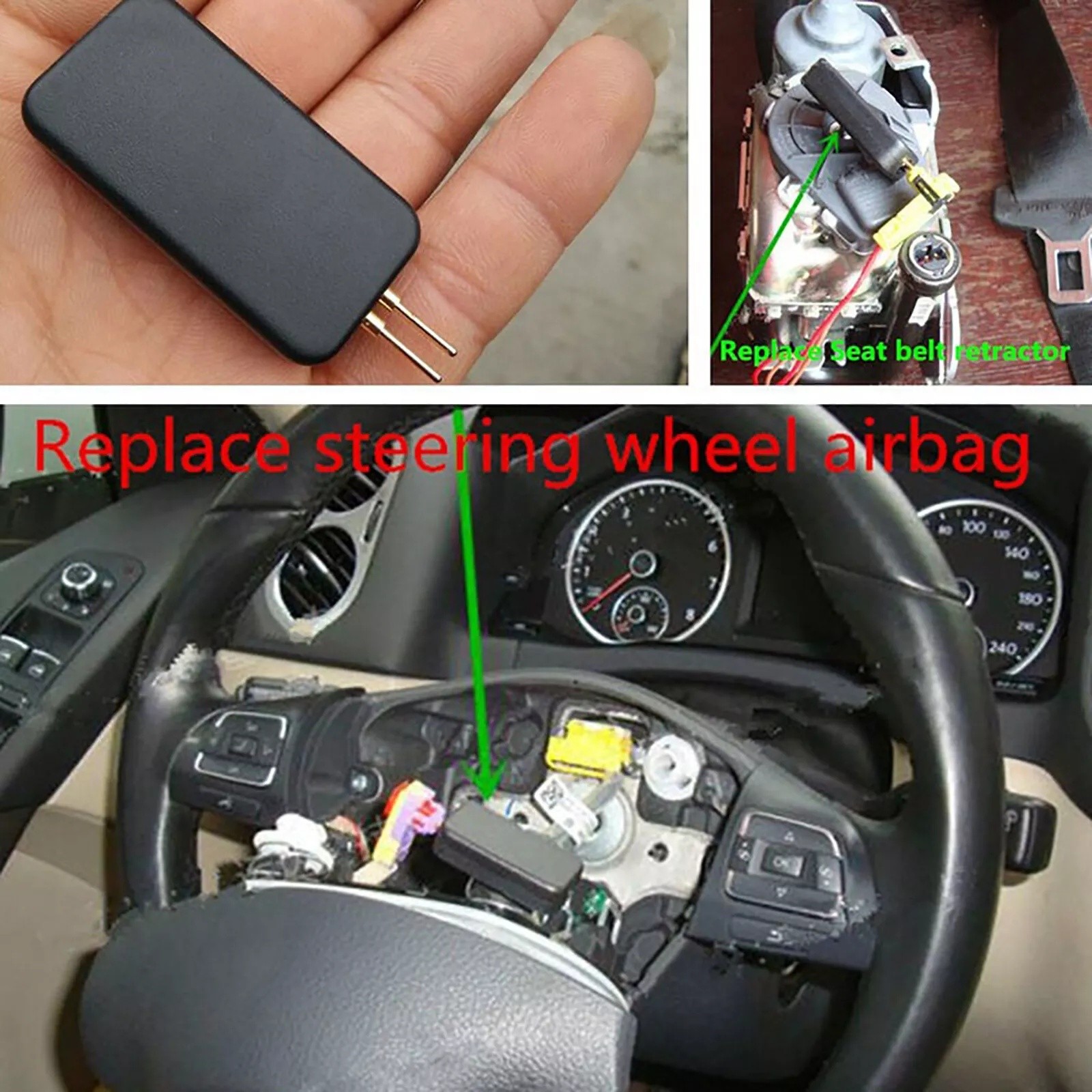20PCS Car SRS Simulator Emulator Resistor Bypass Fault Finding Diagnostic Tester