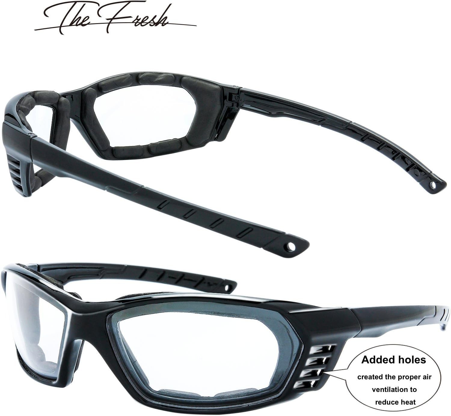 Versatile Cycle Riding Goggles with 100% UV Protection – 3 Lens Options Included