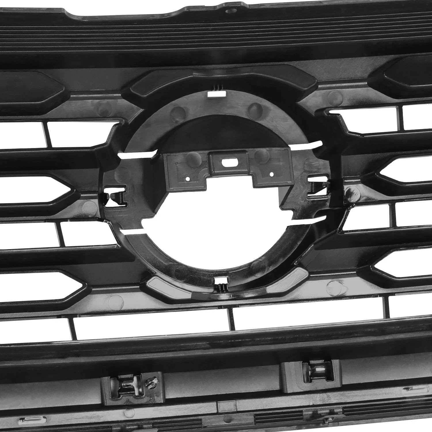 New Front Bumper Cover Grille Set Without Camera Hole For 2014-2016 Nissan Rogue