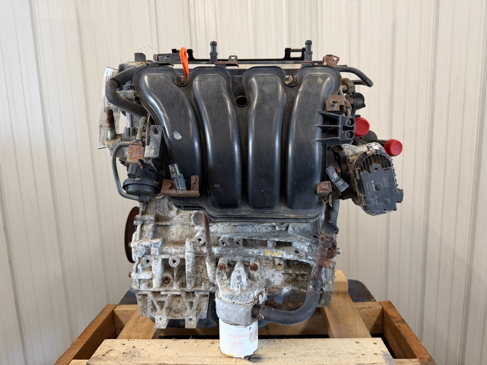 10-13 KIA SPORTAGE 2.4L ENGINE MOTOR 132,629 MILES CALIFORNIA EMISSIONS