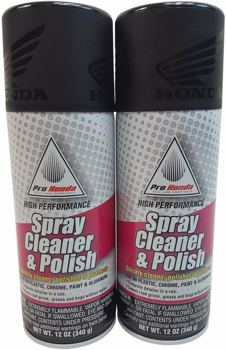 HONDA Spray Cleaner and Polish, 12 oz., 2 Cans