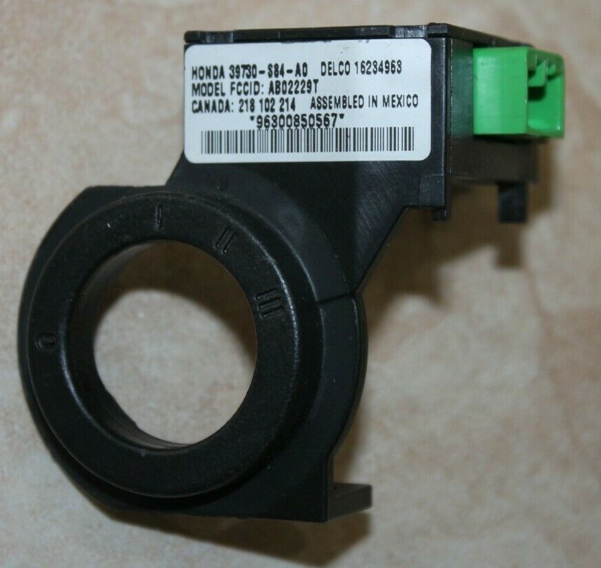 AB02229T Honda Anti-Theft Ignition Immobilizer Antenna OEN 90 days warranty