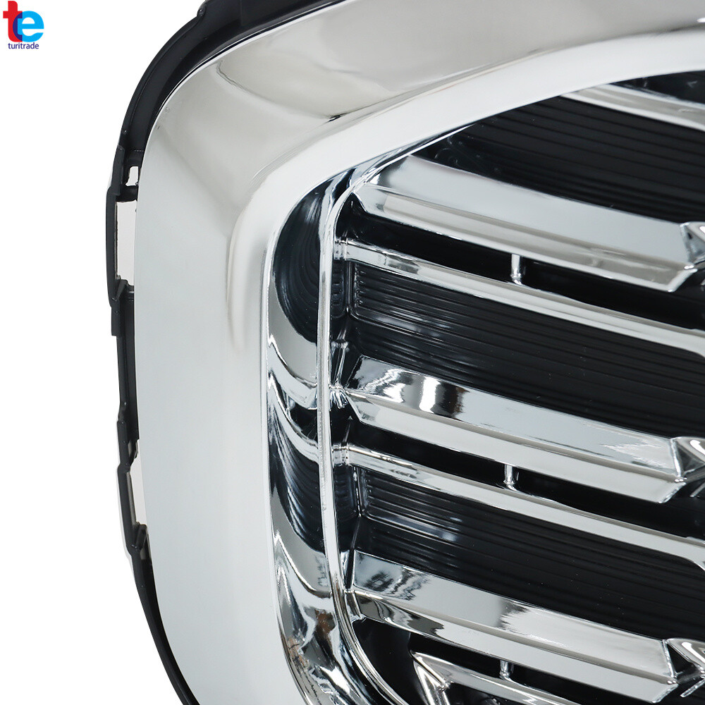 For 2018-2020 2021 GMC Terrain Denali Style Front Upper+Lower Grille Assembly