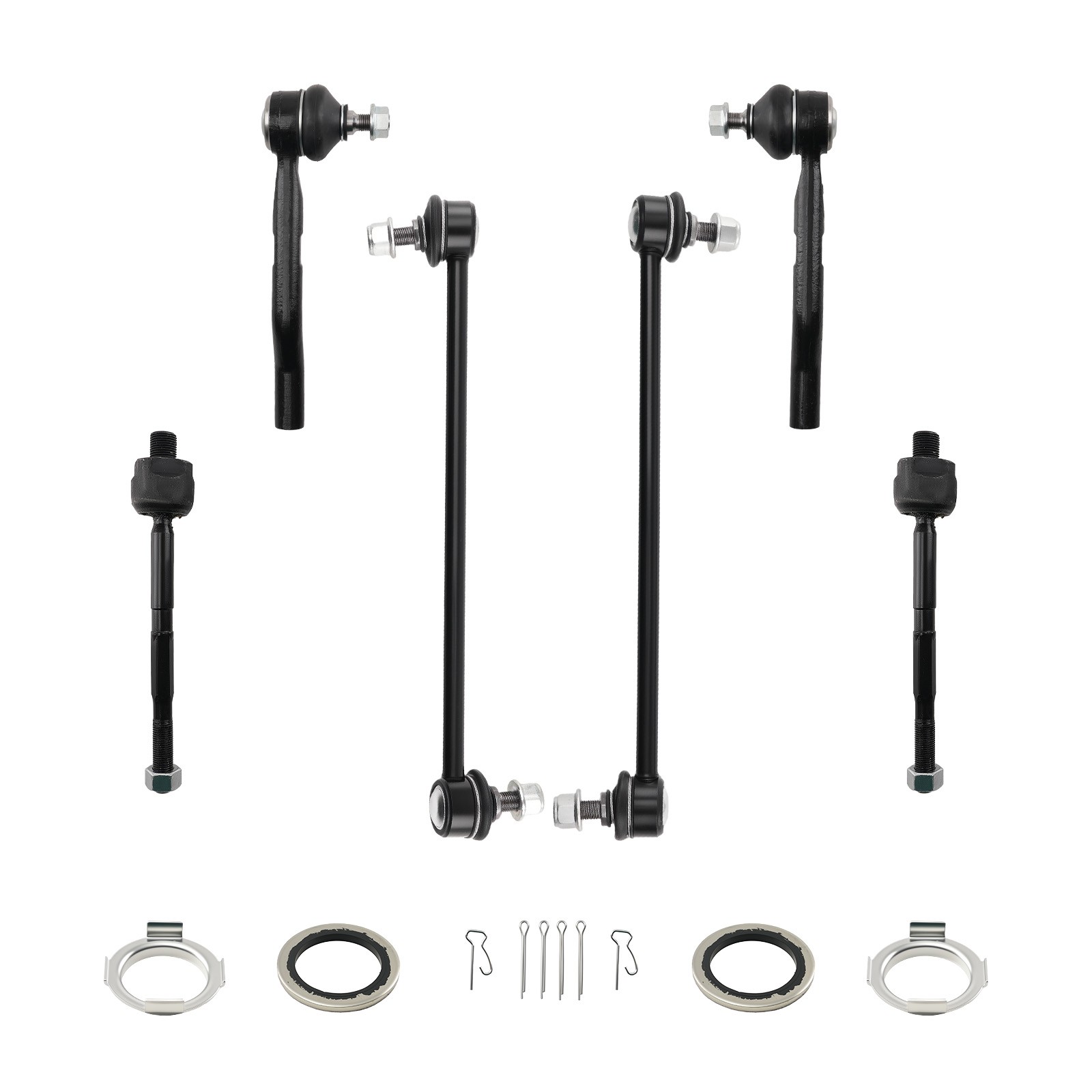 Front Lower Control Arms Sway Bar Link Kit for 2014-2020 Acura MDX 2016-21 Pilot