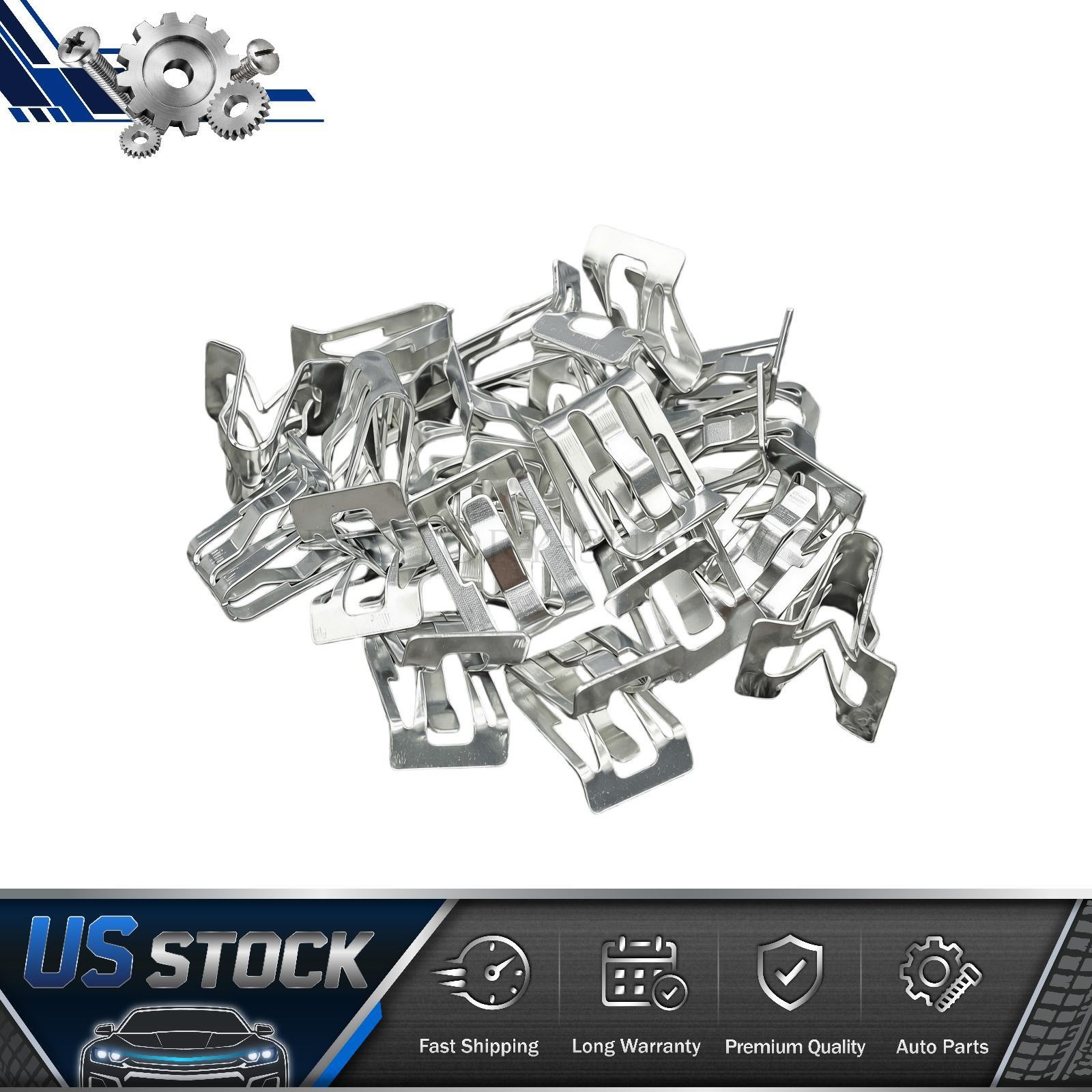 25PCS Interior Trim Clips For 94-17 GM 15748479 1/2″ X 5/8″
