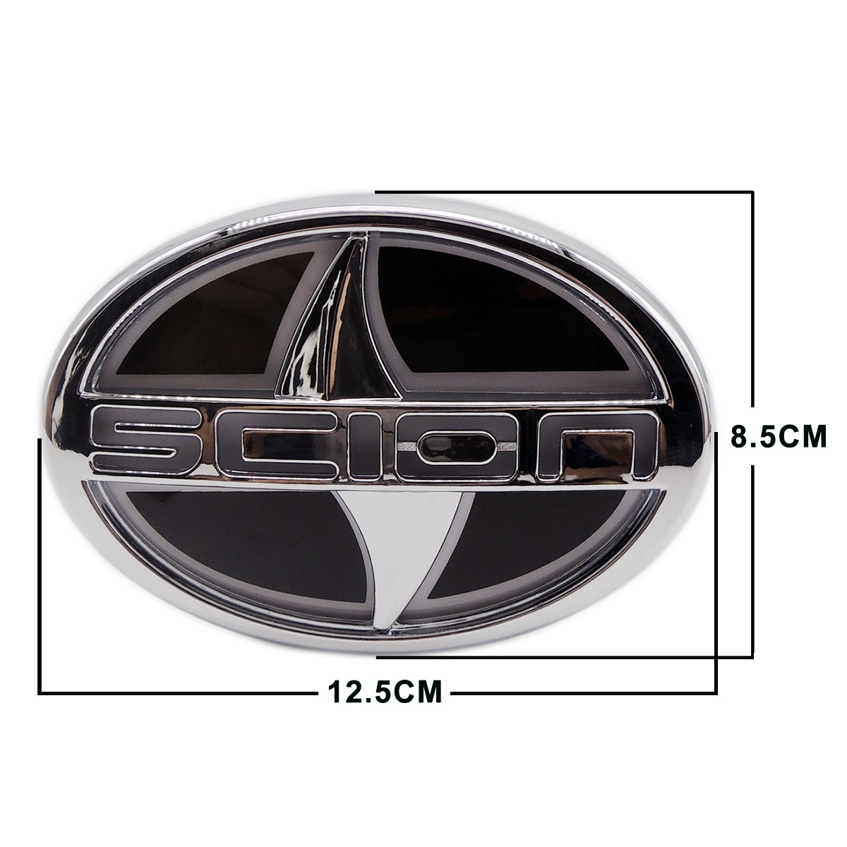 Illuminated Motors 5D LED Car Tail Rear Logo Light Badge Lamp Emblem Fits Scion