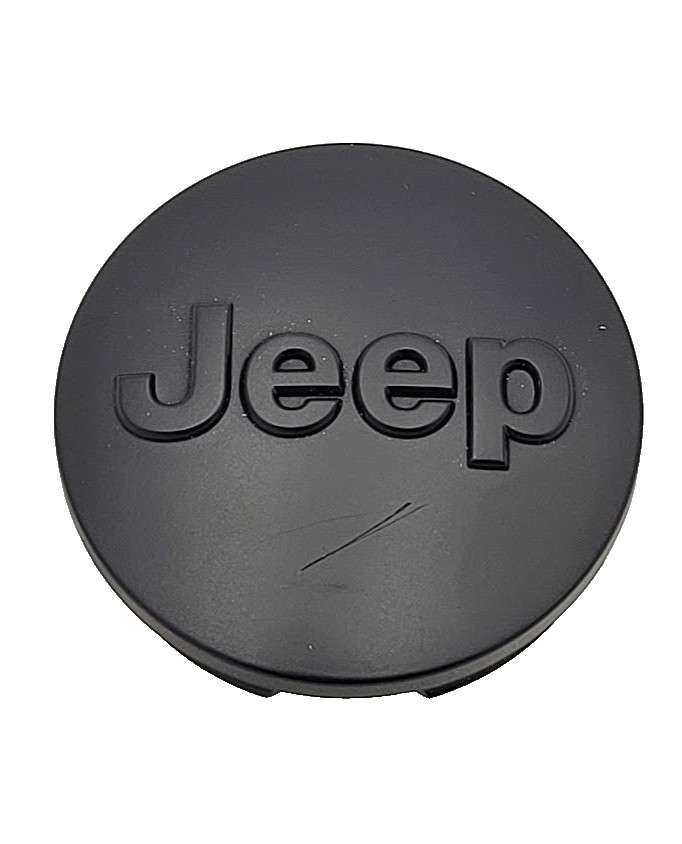 OEM Jeep 2.5″ Matte Black Center Cap – Minor Mark- 1LB77TRMAC/1LB77RXFAC
