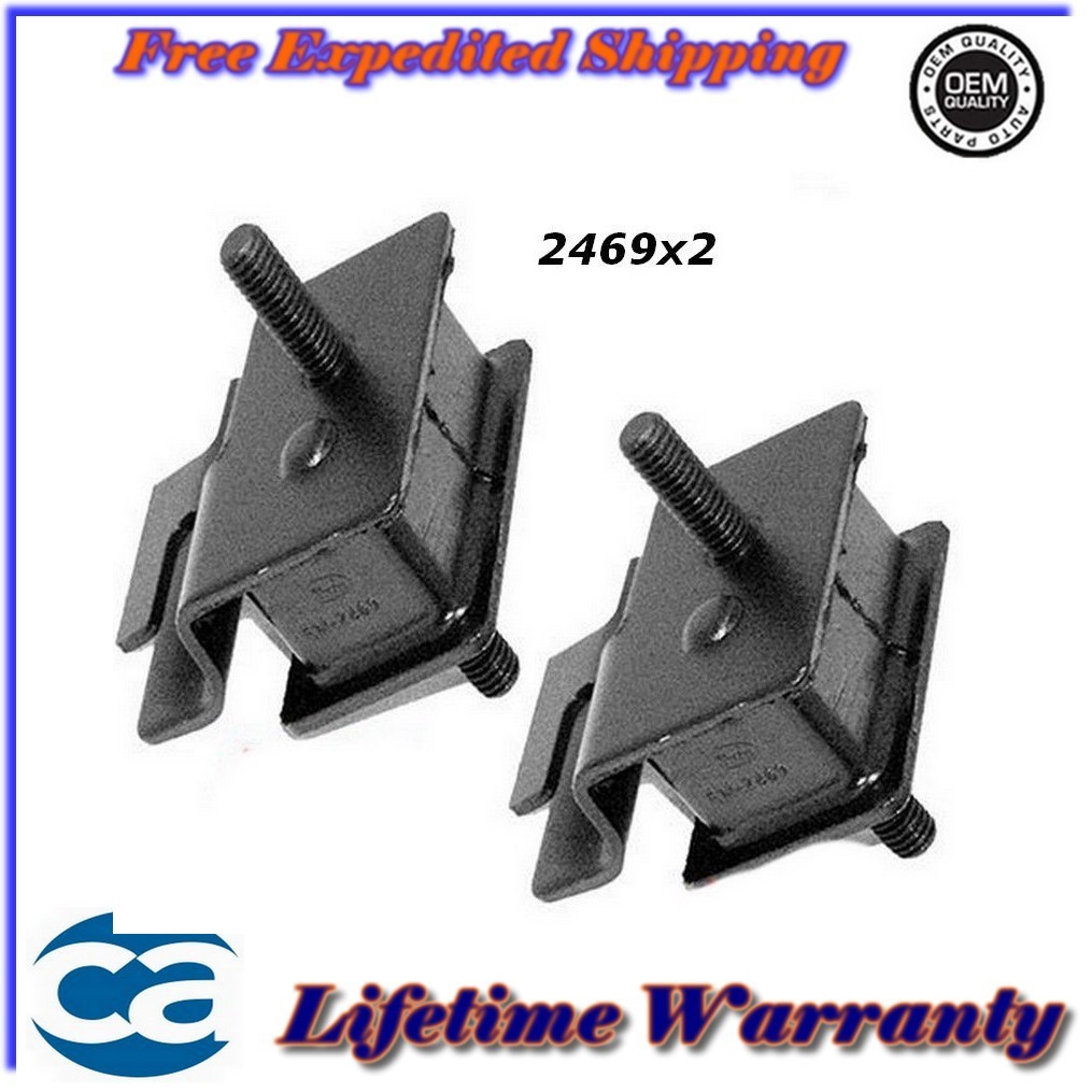 Front Left & Front Right Engine Mounts 2PCS for Dodge Ram 1500 Van 03-99 V6-3.9L