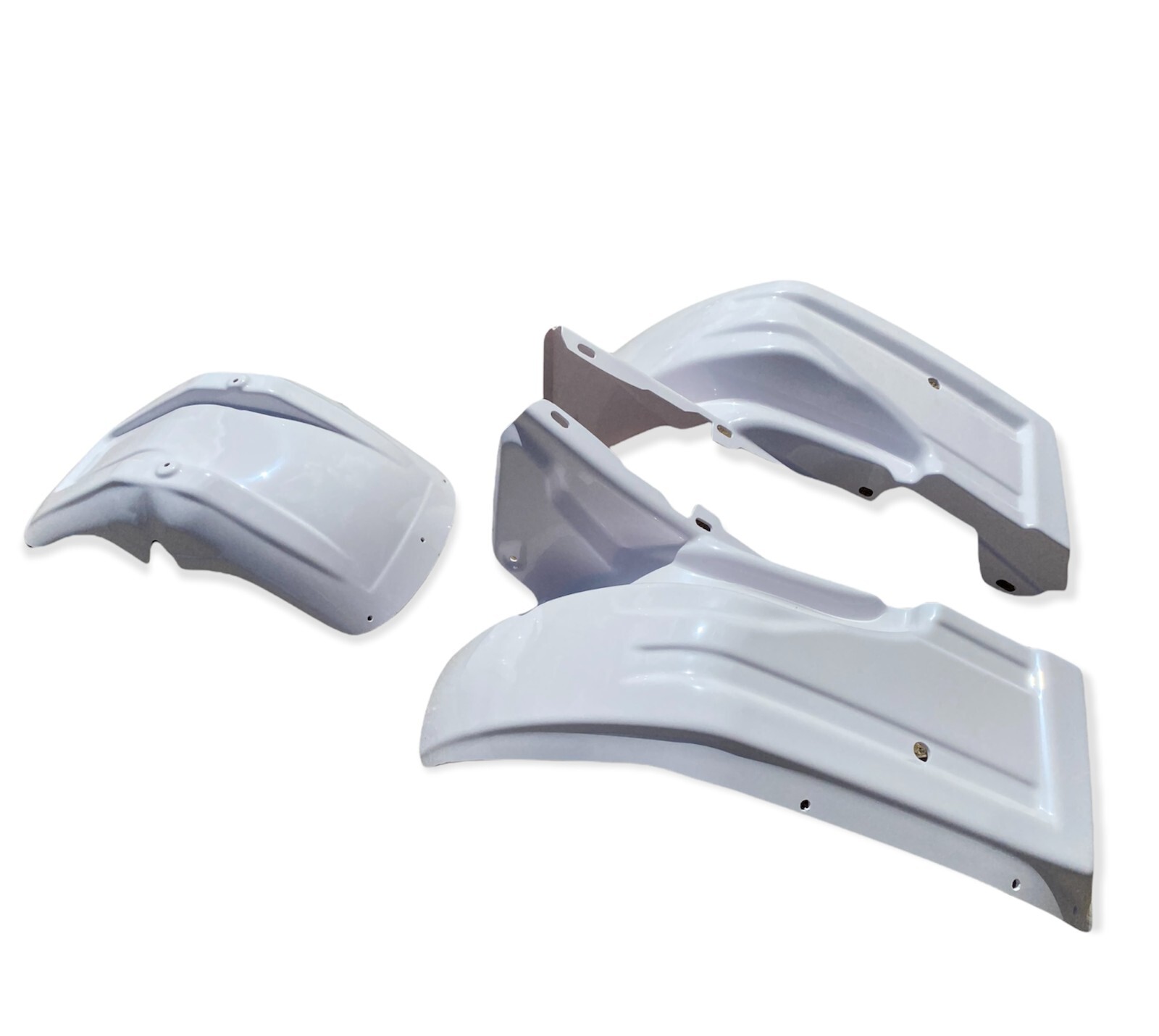 KTX Pro for Honda ATC 200es 82-84 Heavy Duty Plastic Front & Rear Fenders WHITE
