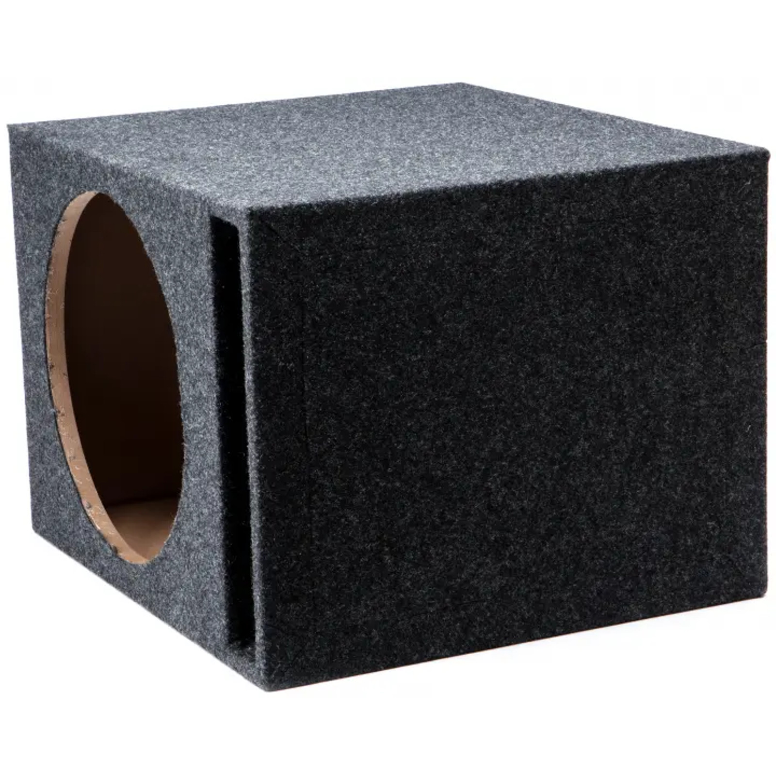Car Audio Single 12″ Speaker Vented Subwoofer Stereo Sub Box Ported Enclosure
