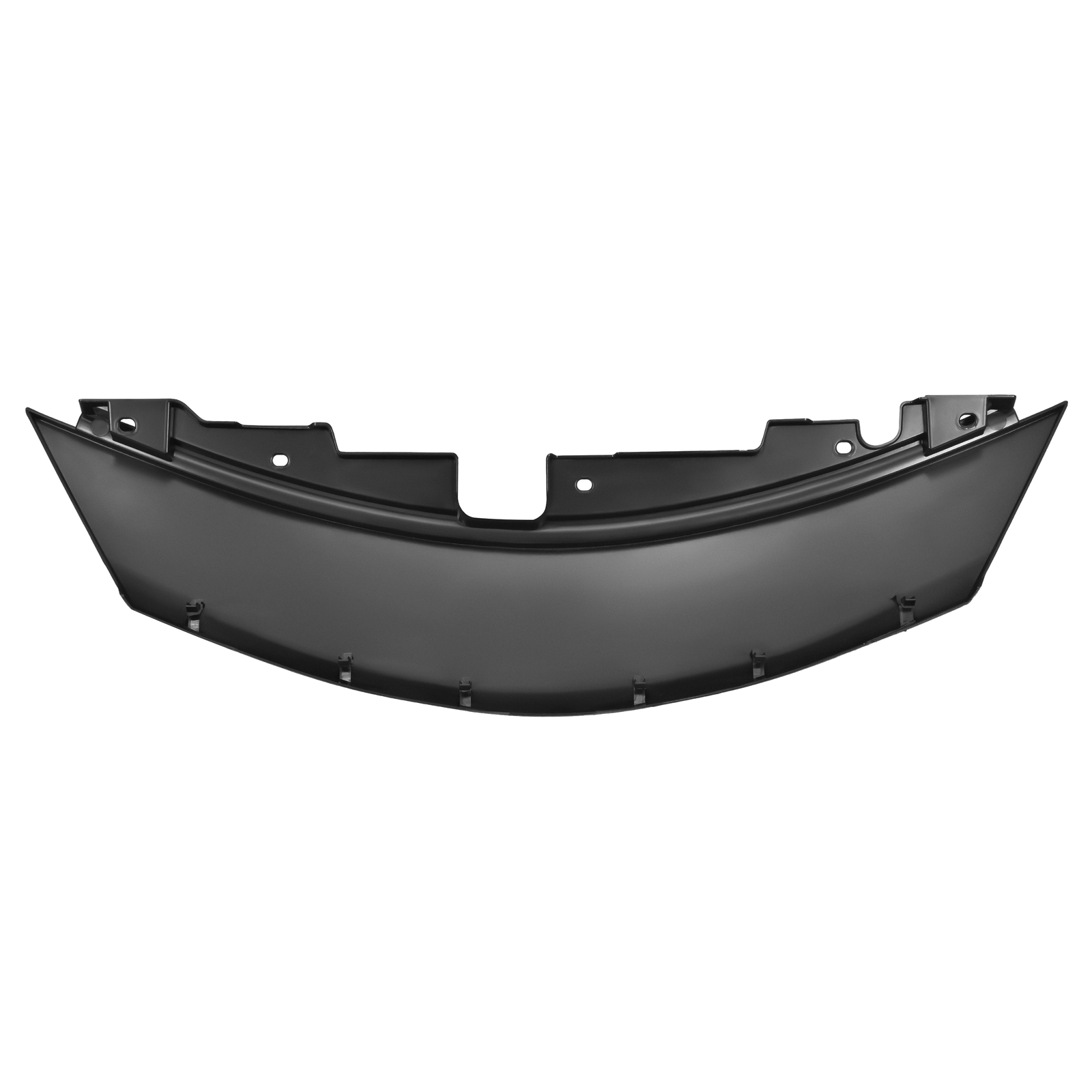 Front Upper Black Grille Cover Hood Molding ABS For 2014-2017 Nissan Versa Note