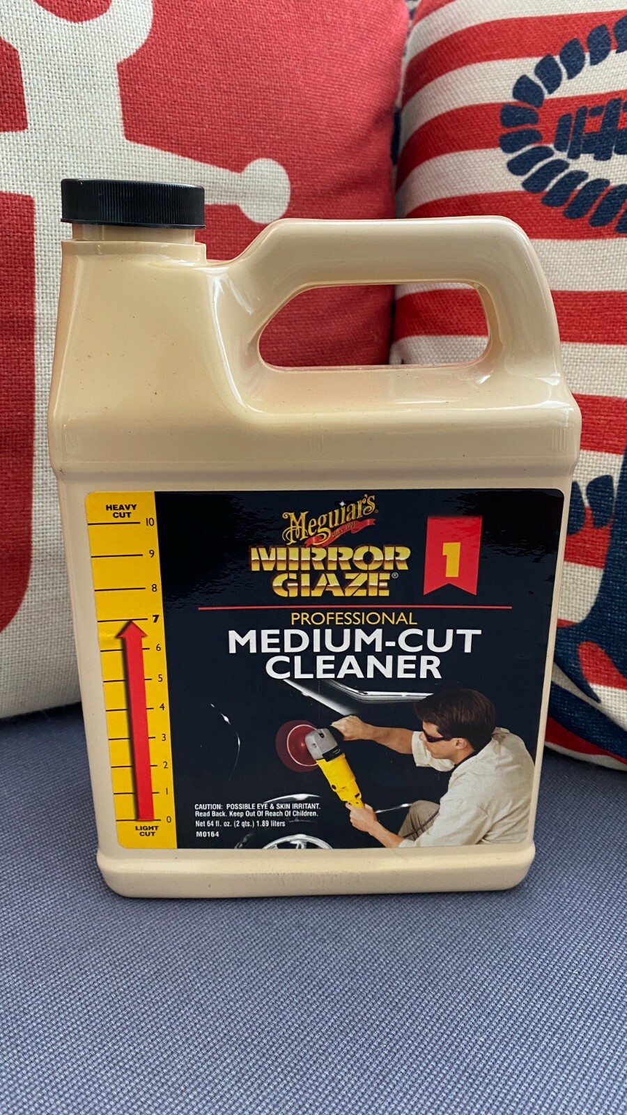 Meguiar’s # M1 MEDIUM CUT Compound Mirror Glaze M0164 Professional Series 64oz.