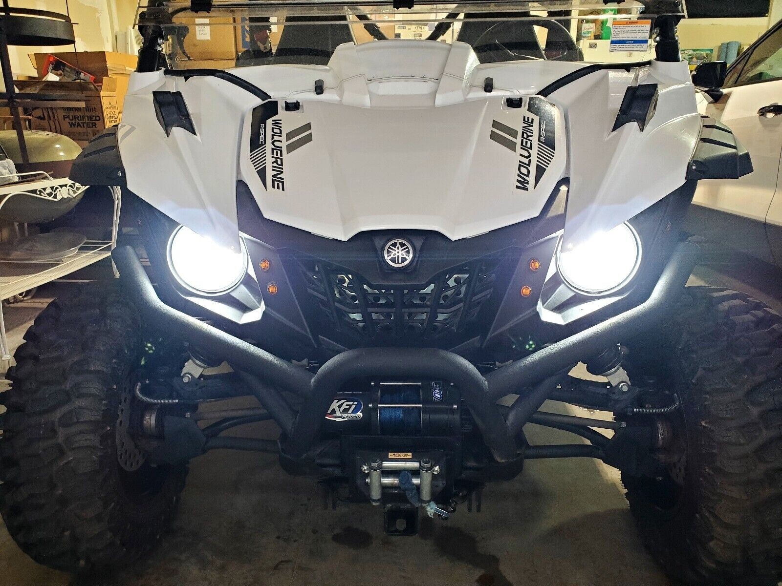 🌟Pair of SUPER Hi/Lo LED Light Bulbs for Honda TRX400EX 1999 AC/DC ⬆️Visibility