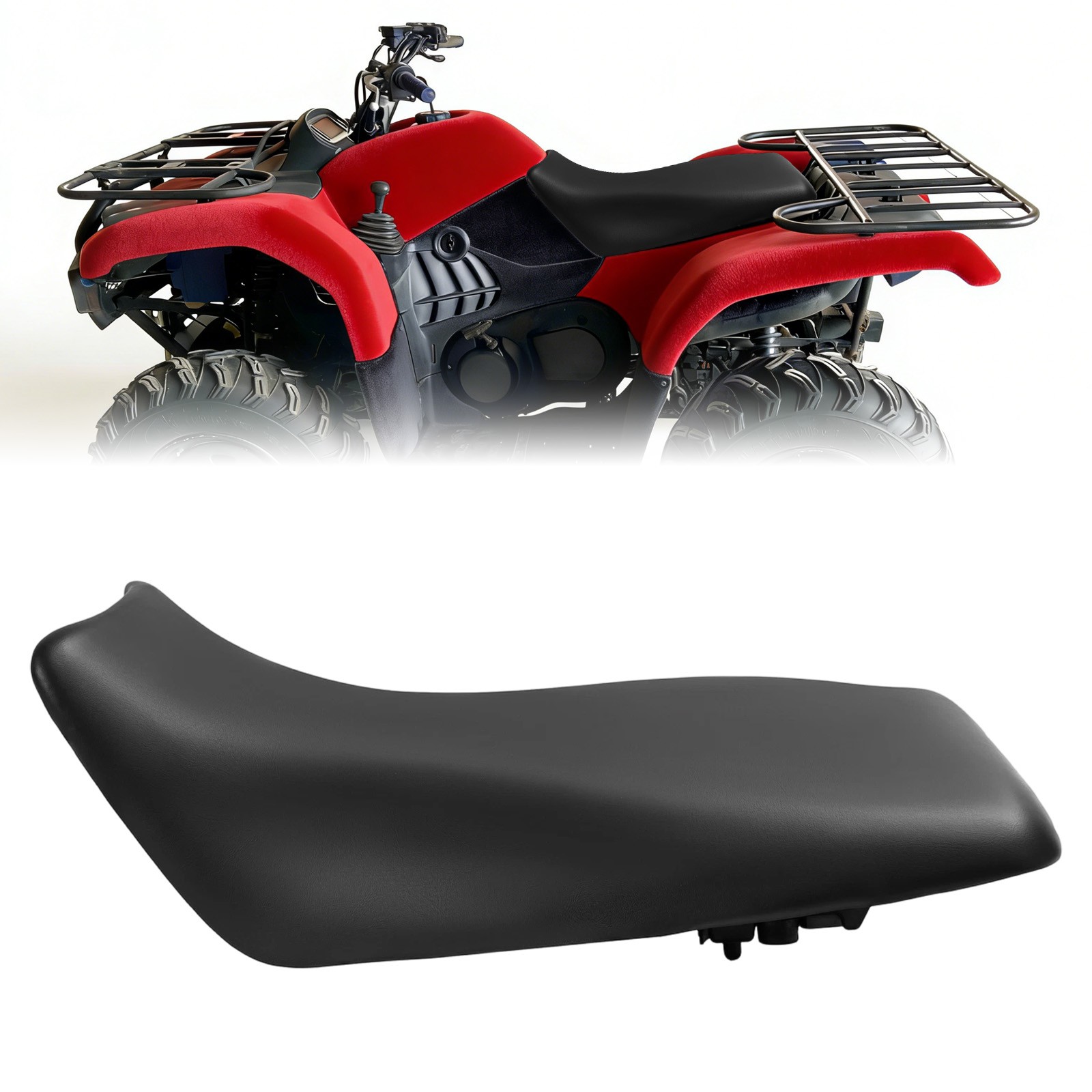 100% Brand New Complete Black Seat For Yamaha Grizzly 660 YFM660 2002-2008