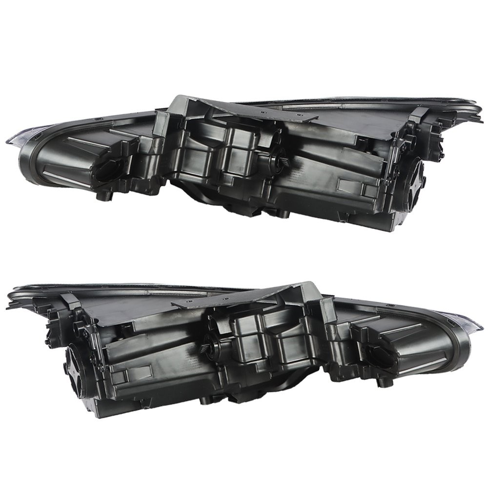 Driver&Passenger Headlight For Hyundai Elantra 2019 2020 Black Housing Halogen