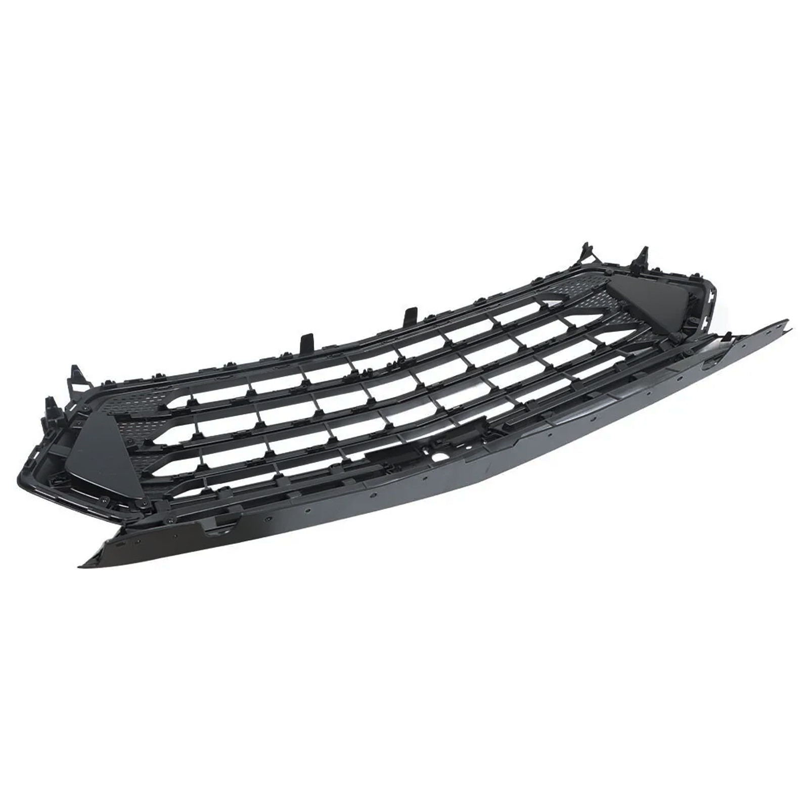 Front Bumper Upper Grille Glossy Black 84297944 For 2018-2021 Chevrolet Traverse