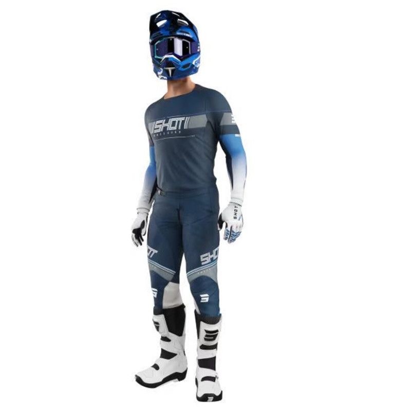 2024 Shot Aerolite Husqvarna Racing Gear Set Jersey/Pants Combo MX ATV Suit