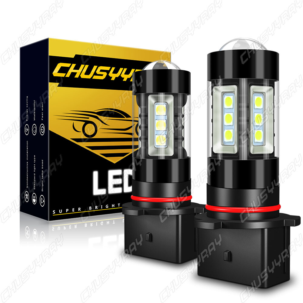 PSX26W LED Fog Light Bulb for Chevy Tahoe Suburban Yukon XL 30 Days Free Return