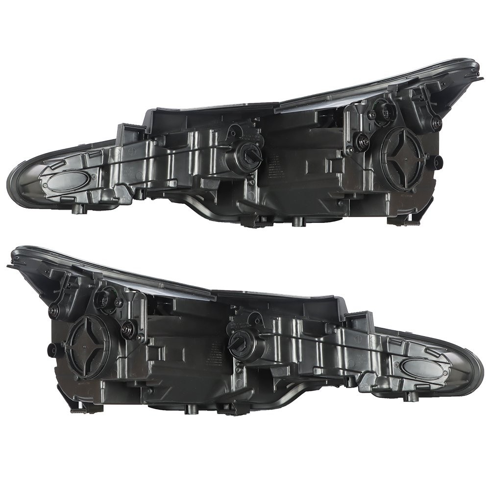 Driver&Passenger Headlight For Hyundai Elantra 2019 2020 Black Housing Halogen