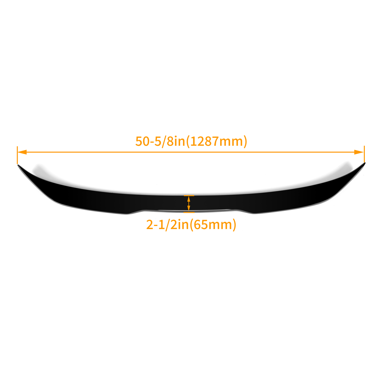 M Style Rear Trunk Spoiler Gloss Black For BMW G30 5-Series F90 M5 Sedan 17-23