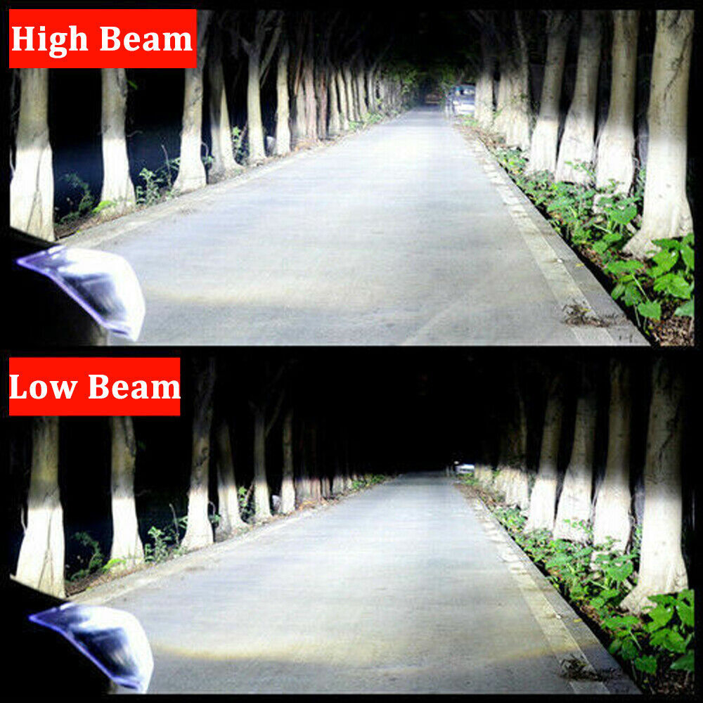 H13 9008 High Low Beam LED Headlight Bulb White 6000K Super Bright 6000K