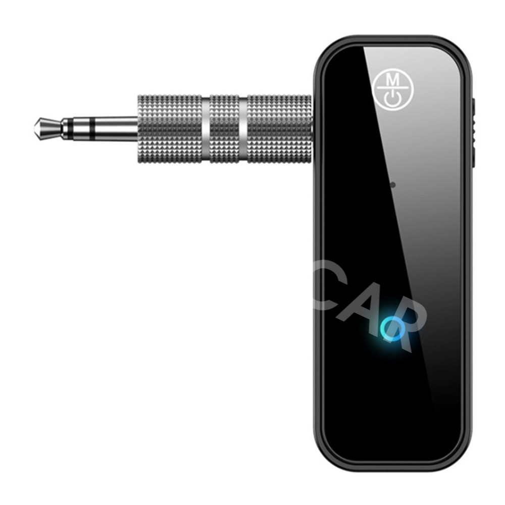 Bluetooth 5.0 USB Wireless Transmitter Receiver 2in1 Car Audio Adapter 3.5mm Aux