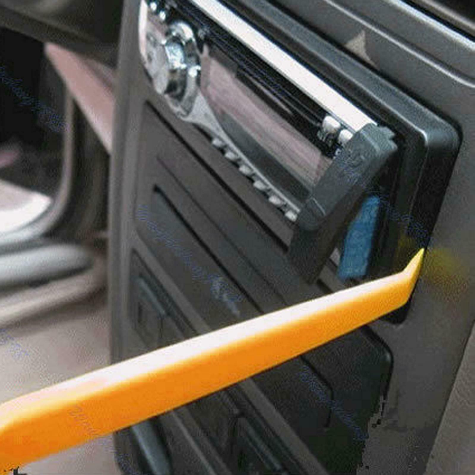 4 psc Pry Bar Set Automotive Dash Panel Plastic Trim Tool Molding Remover