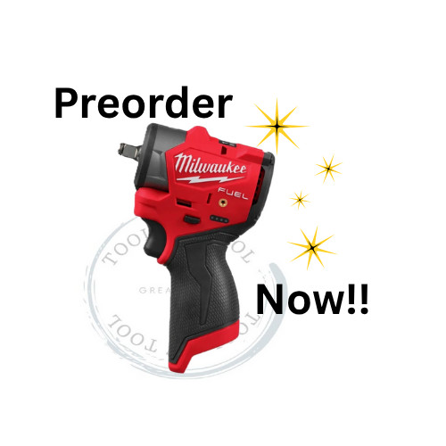 Milwaukee 3049-20 M12 FUEL 12V 3/8″ Sub Compact Impact Wrench PREORDER NOW!