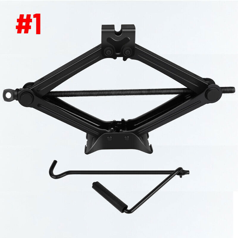 2 Ton，3 Ton Scissor Jack Handle Crank Wheel Lug Wrench Tool Kit Car Garage Tire