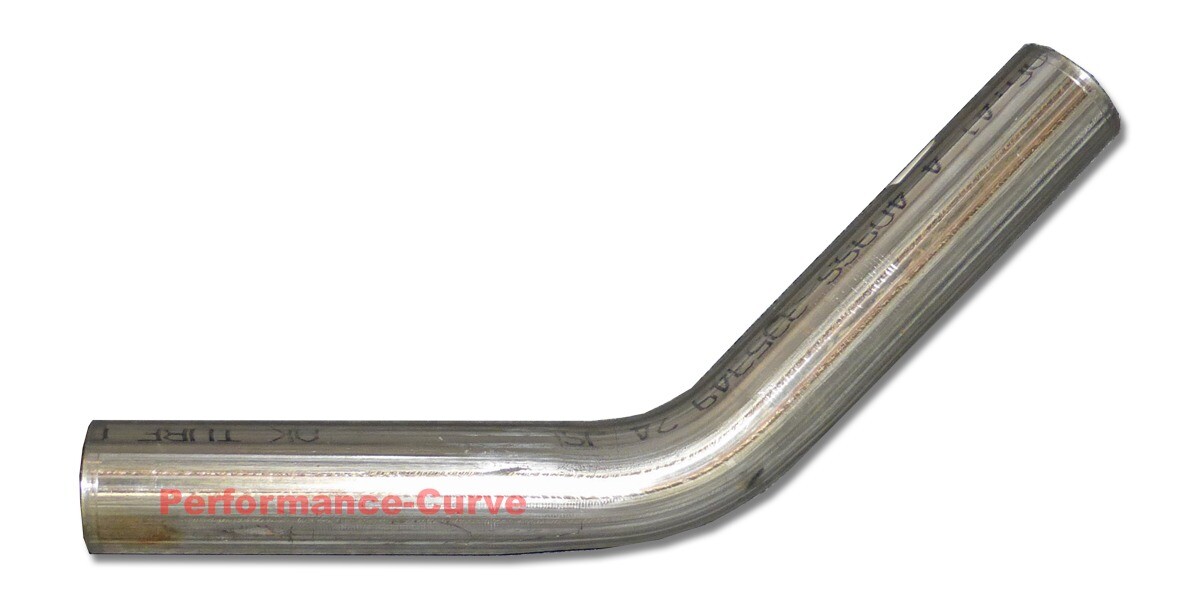 2″ 409 SS 45 Degree Mandrel Bend Stainless Steel Custom Exhaust Performance