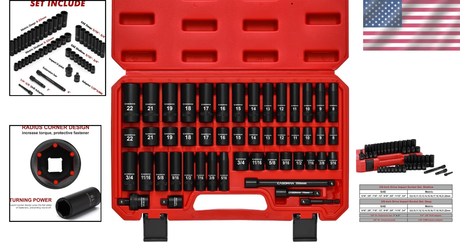 Impact Socket Set