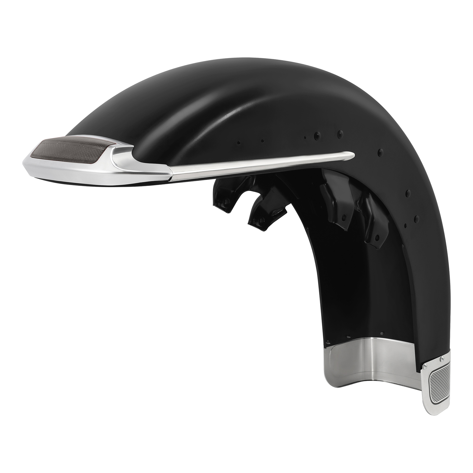 Unpainted Black Front Fender For Harley Touring Electra Glide Road King 89-13 US