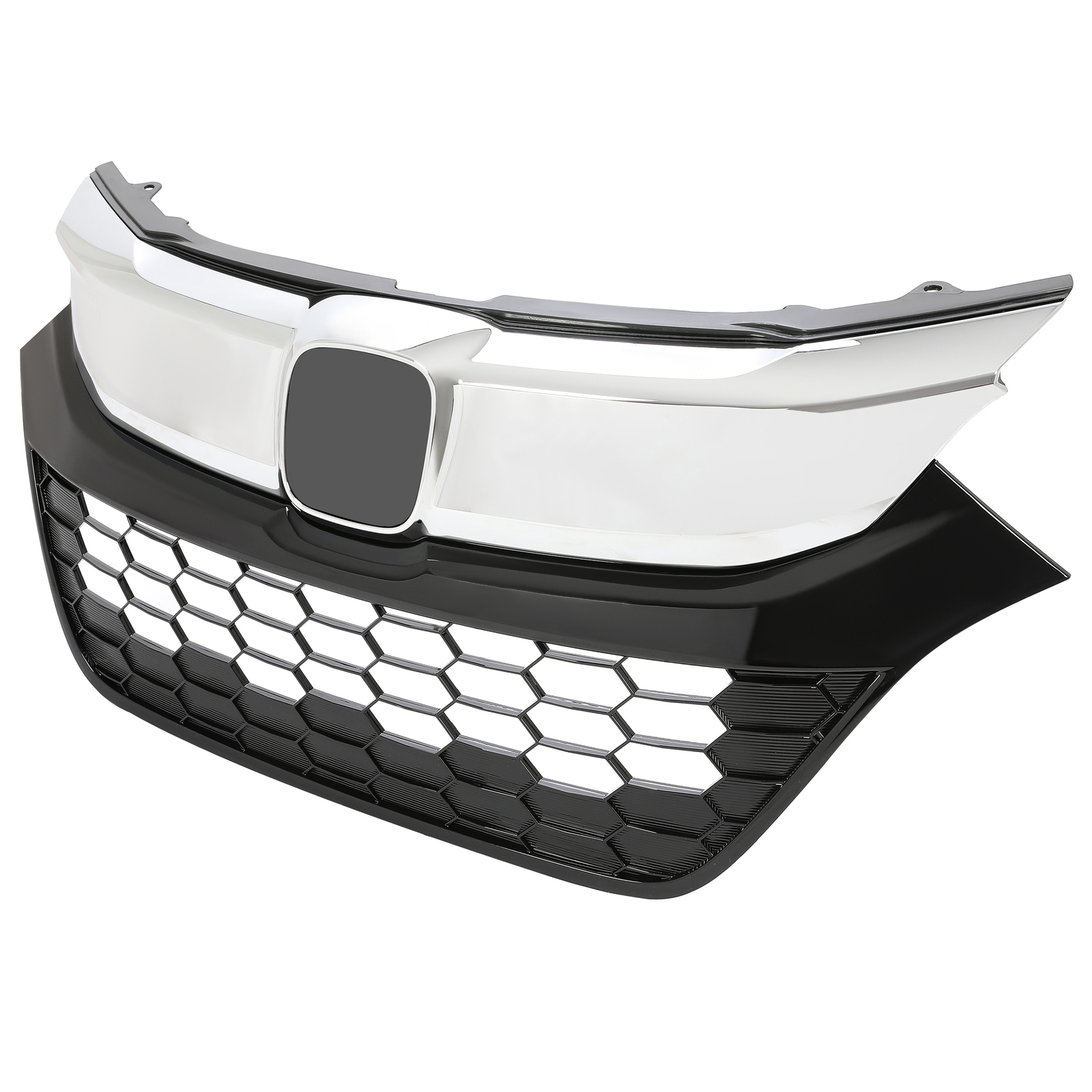 For Honda HR-V HRV 2019 2020 2021 22 Chrome Front Bumper Grille Honeycomb Style