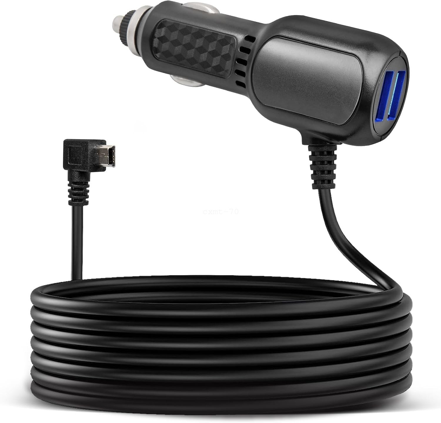 GPS Dash Cam Car Charger Mini USB Power Cable 13FT For Pruveeo D30 D40 D90 C2