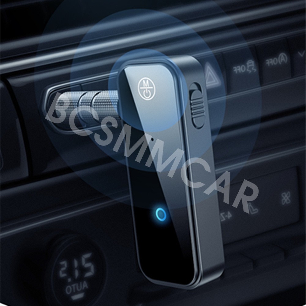 Wireless Bluetooth 5.0 Car Transmitter Receiver Adapter USB Charger 3.5mm AUX