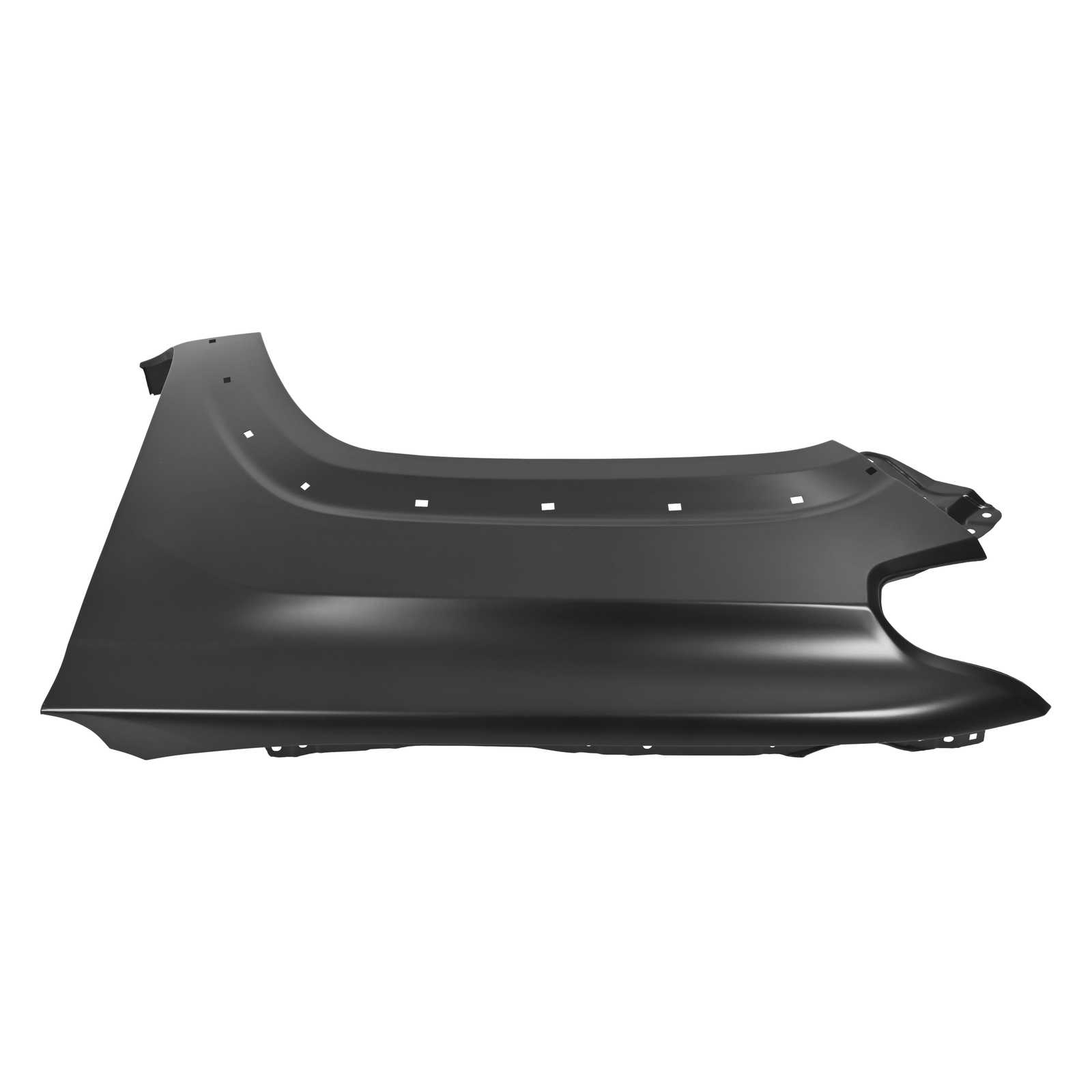 For Toyota Tacoma 2016-2023 Primed Black Front Left Side Fender W/ Molding Holes