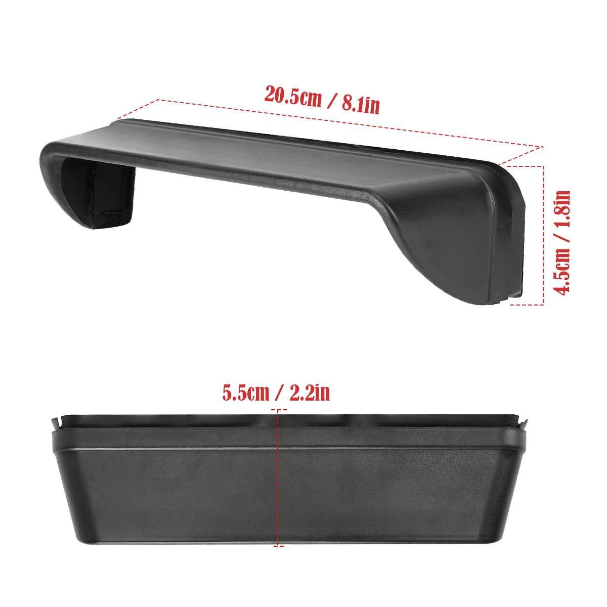 Black Car GPS Navigation Hood Visor Radio Sun-Shade Anti-Glare Cover Accessories