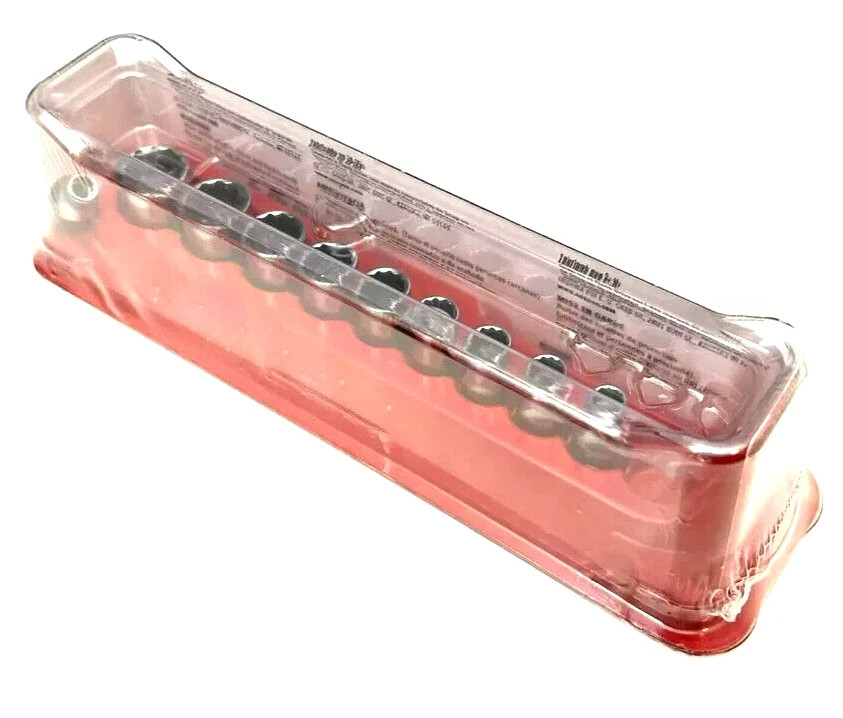 Snap-on 110TMDY 10pc 1/4″ Drive 3/16″ 9/16″ 12pt Shallow Chrome Socket Set NEW