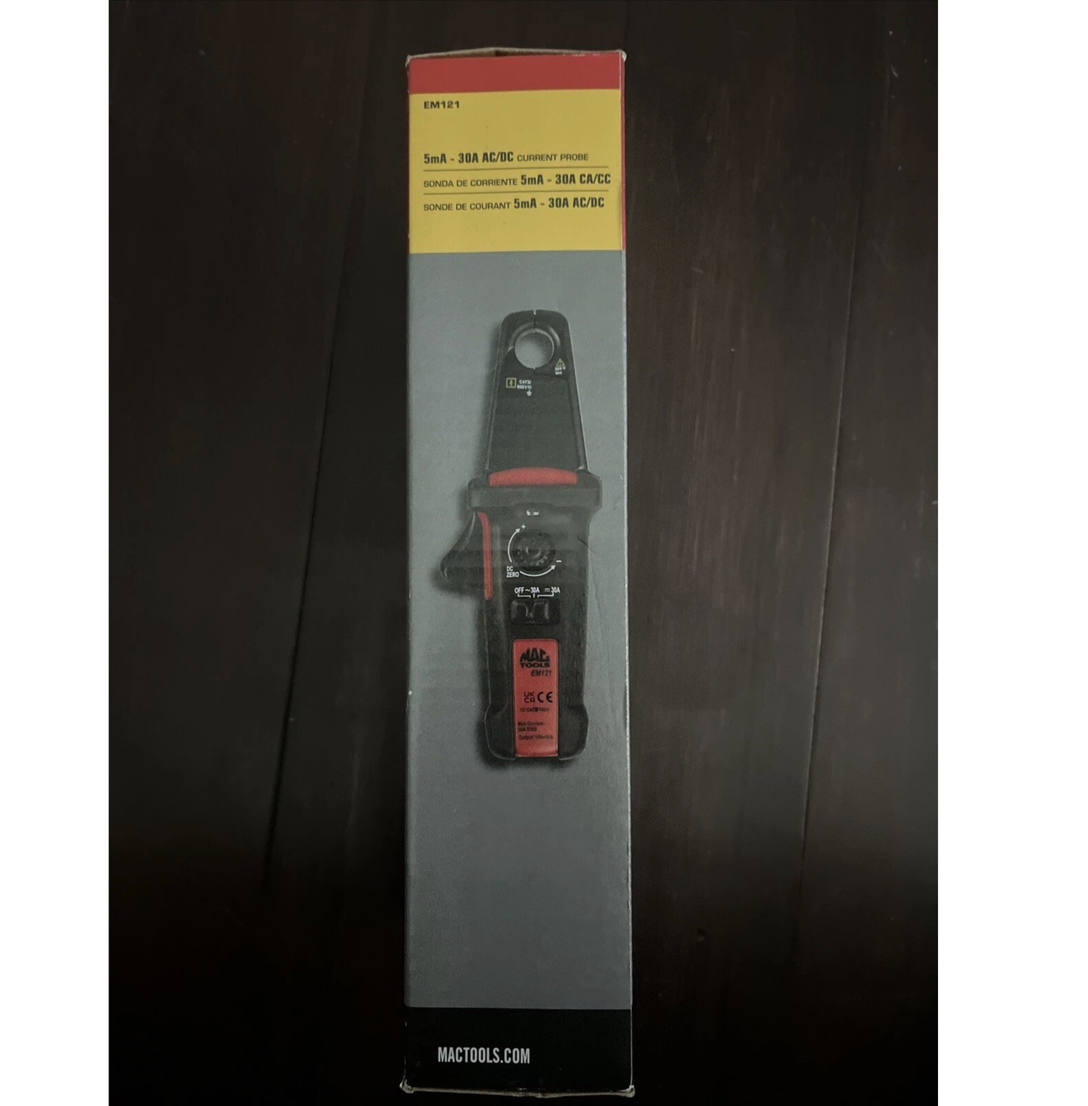 Mac Tools 5mA – 30 A AC/DC Current Probe (EM121) FREE SHIPPING!