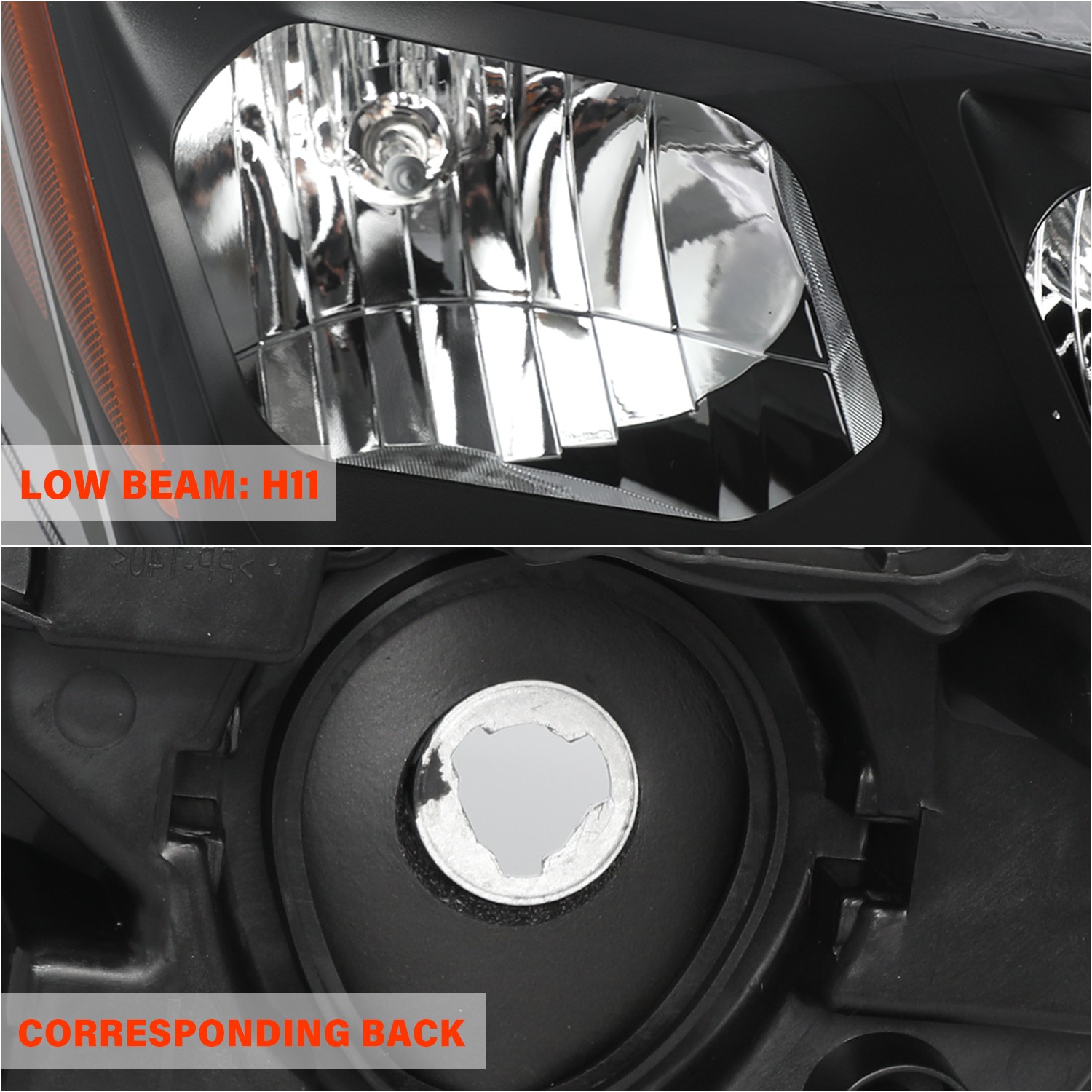 For 2018-2024 Freightliner Cascadia Halogen W/Bulbs Headlights Headlamps LH/RH