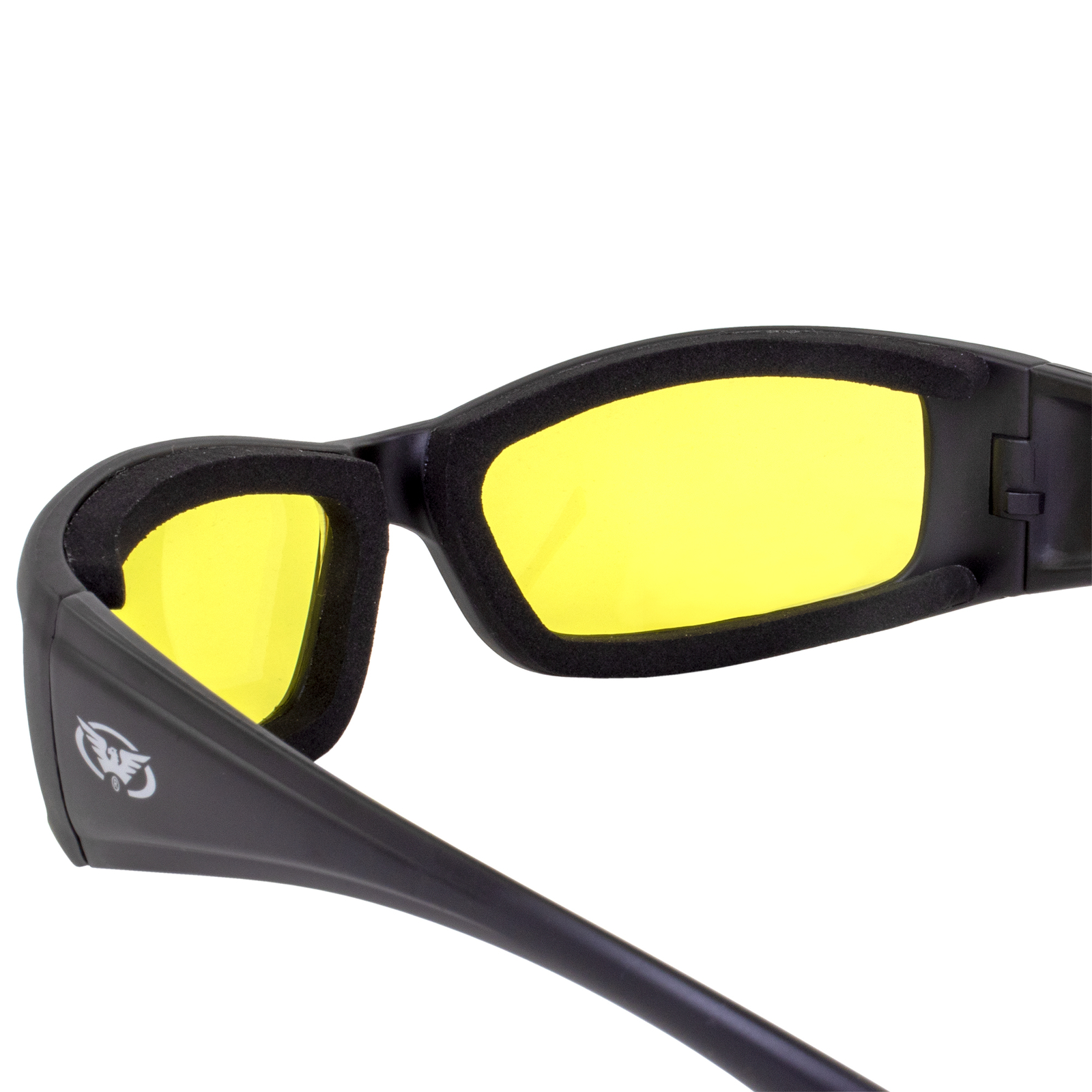 Stray Cat ANTIFOG Padded Sun Glasses TRANSITION PHOTOCHROMIC LENS YELLOW & SMOKE