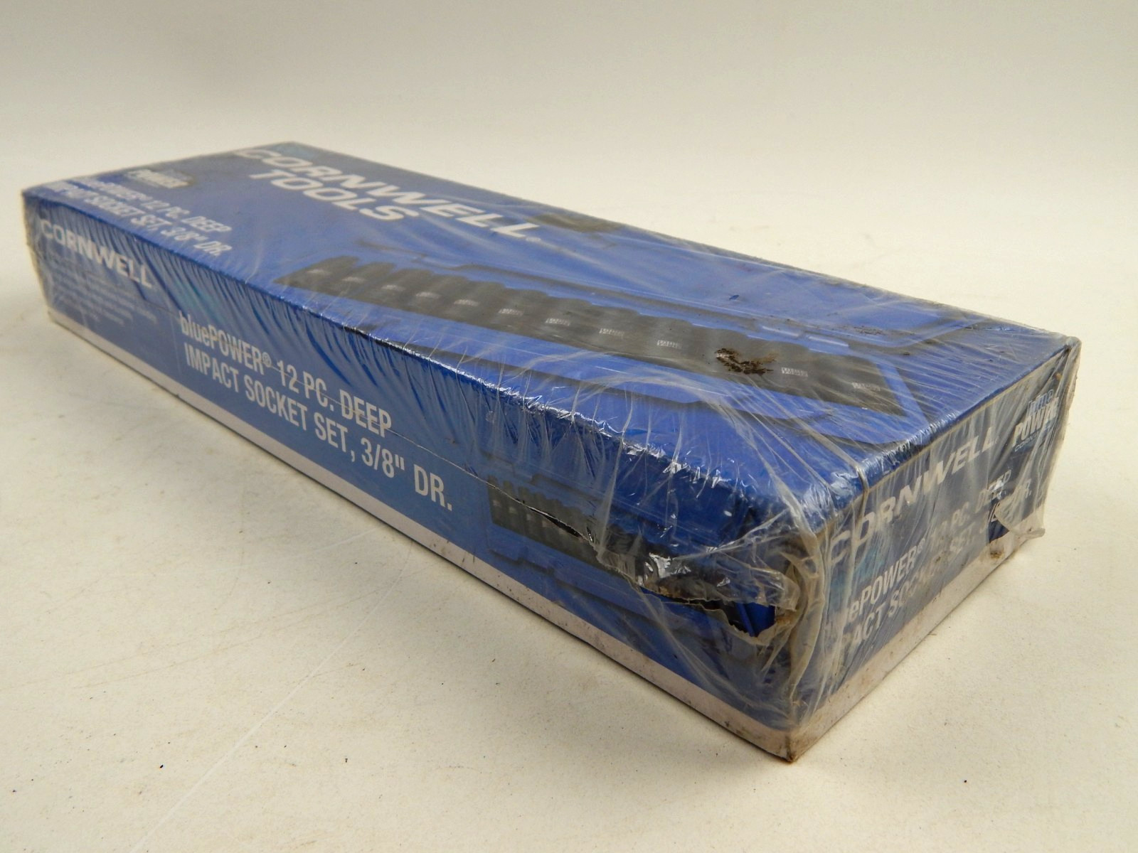 Cornwell CBPI2L BluePower 12 Piece 3/8″ Drive SAE Deep Impact Power Socket Set