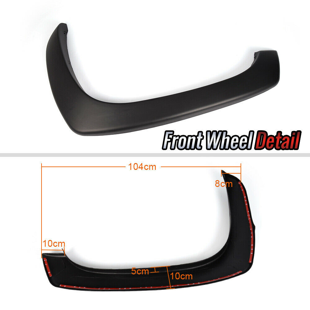 Pocket River Fender Flares Fit For 1999-2006 GMC Sierra Chevy Silverado