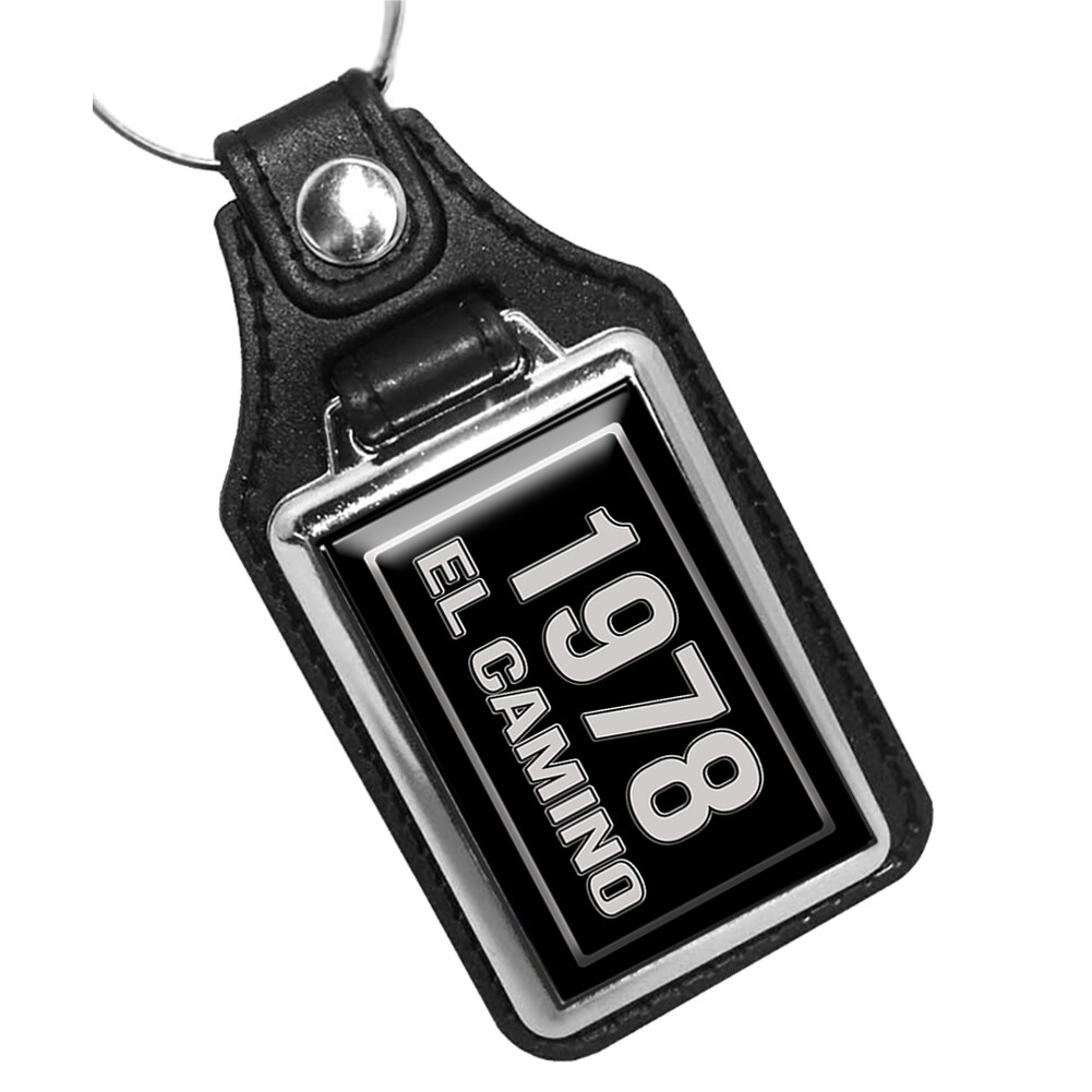 1978-1987 C5 Generation 5 Gen El Camino Pickup Truck Years Faux Leather Key Ring
