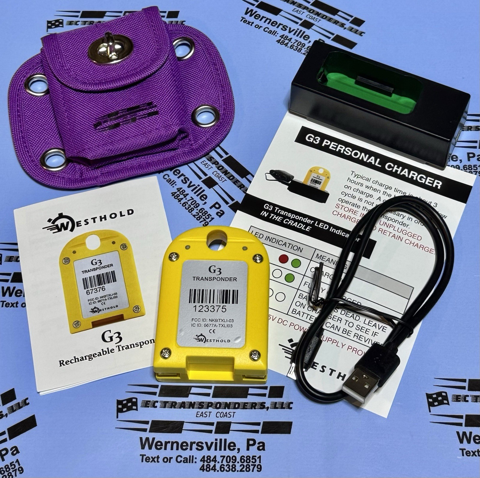 WESTHOLD G3 CAR / BIKE / KART TRANSPONDER COMBO – BRAND NEW