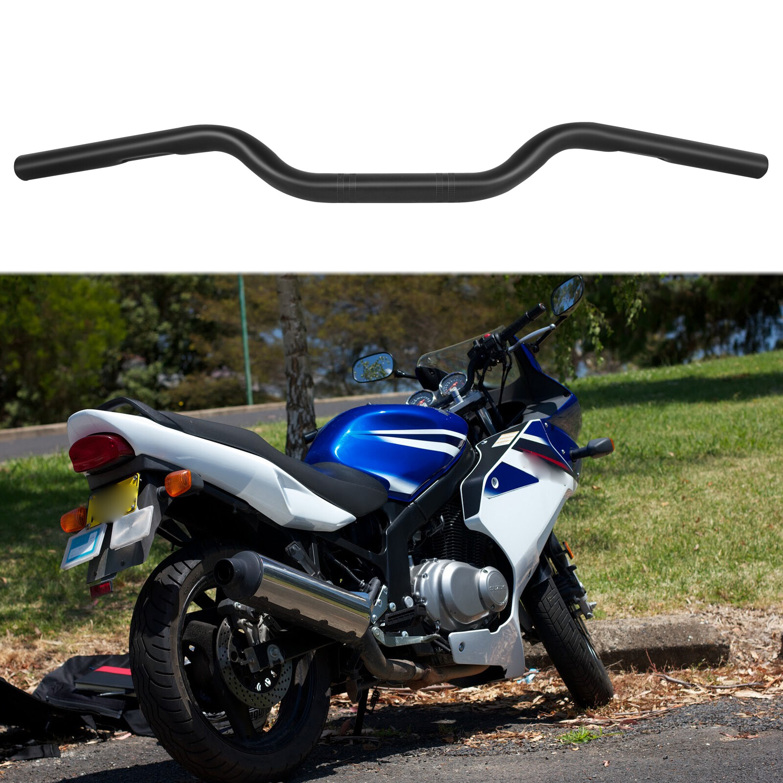 7/8″ 22mm Motorcycle Handlebar For Suzuki GS500F GS550 GS650 GS700 GS750 GS850