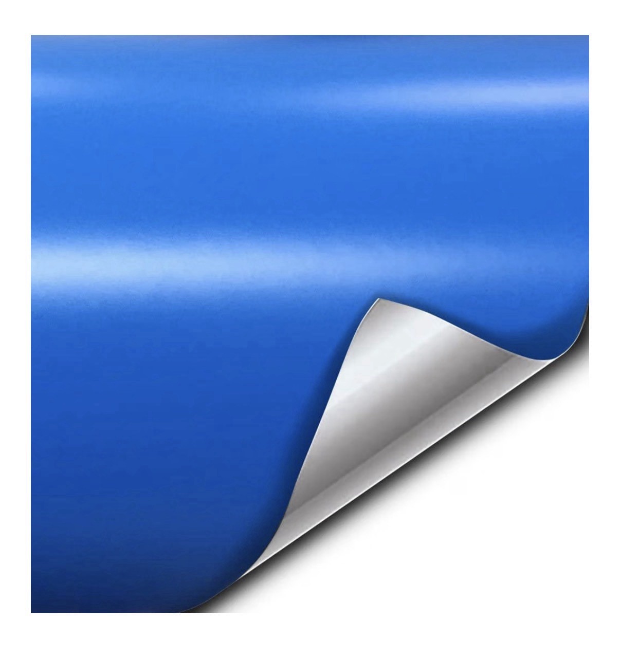 VViViD+ Matte Sky Blue Vinyl Automotive Car Wrap Adhesive Film (1ft x 5ft)